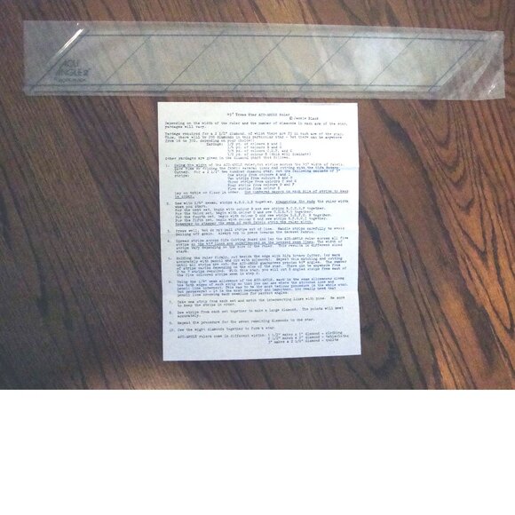 New ACU Angle 2” x 45 Degree Ruler by Jackie Black - Picture 1 of 1